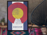 Denver Poster Highlights the City’s Intricate Beauty