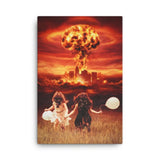 Escape from Oblivion – Post-Apocalyptic Canvas Print