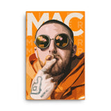 Mac Miller Orange Canvas
