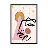 The Egyptian Matisse Inspired Framed poster