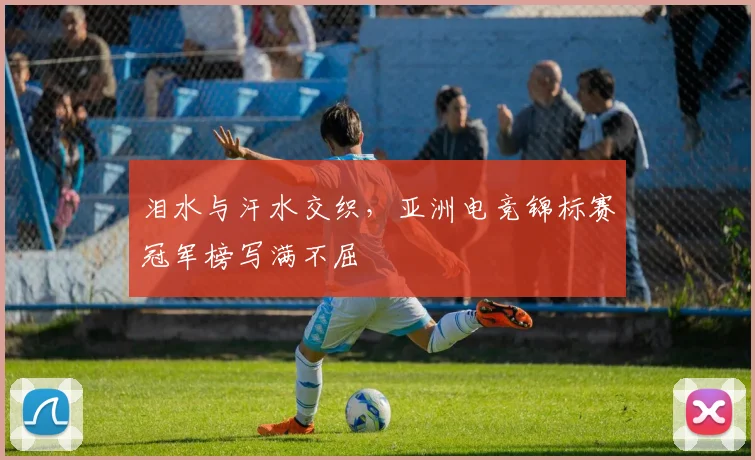 泪水与汗水交织，亚洲电竞锦标赛冠军榜写满不屈
